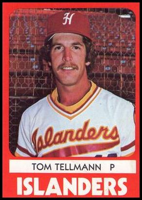 1980 TCMA Hawaii Islanders 14 Tom Tellmann